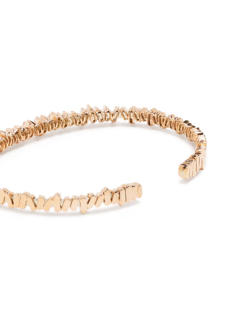 18kt Rose Gold Classic Diamond Fireworks Bangle