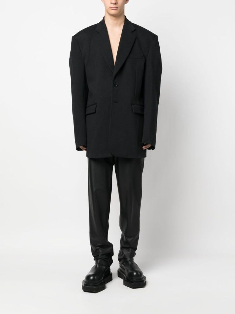 Black Single-breasted Blazer