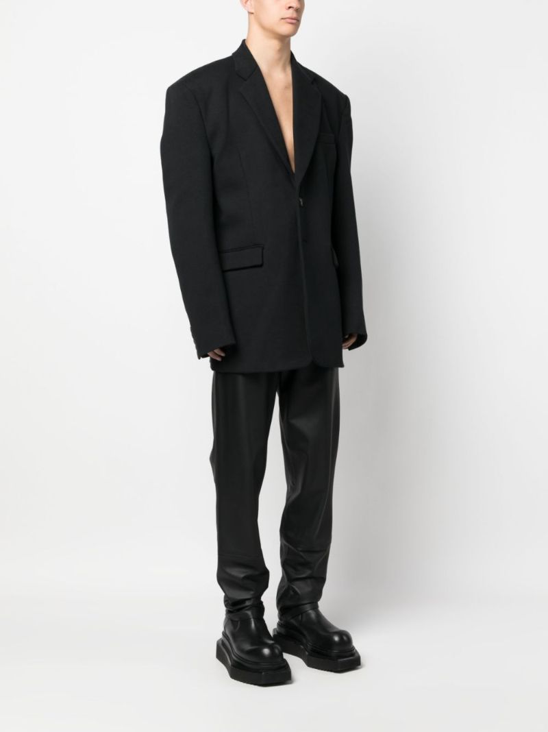 Black Single-breasted Blazer