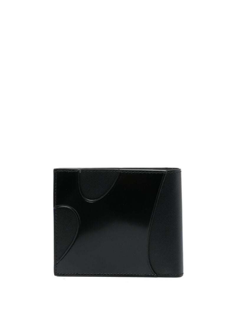 Black Cut-out Bifold Wallet