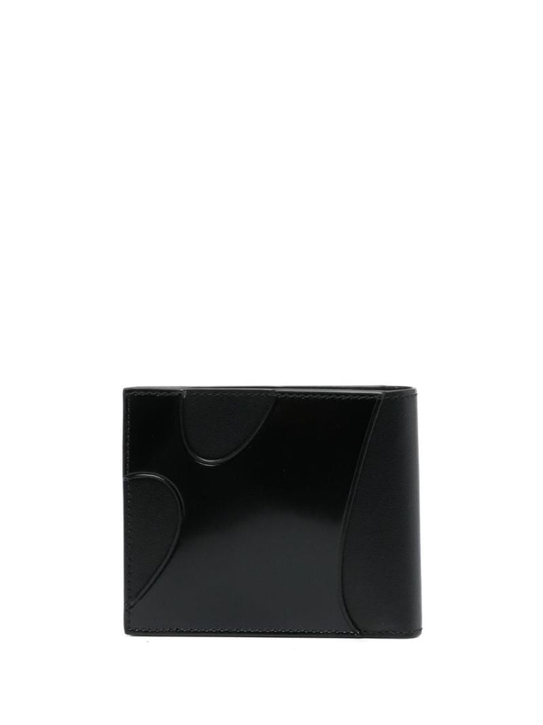 Black Cut-out Bifold Wallet