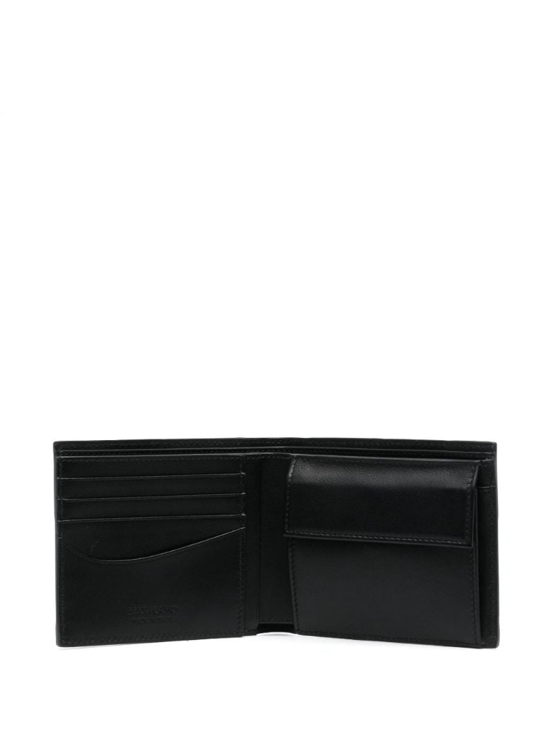 Black Cut-out Bifold Wallet