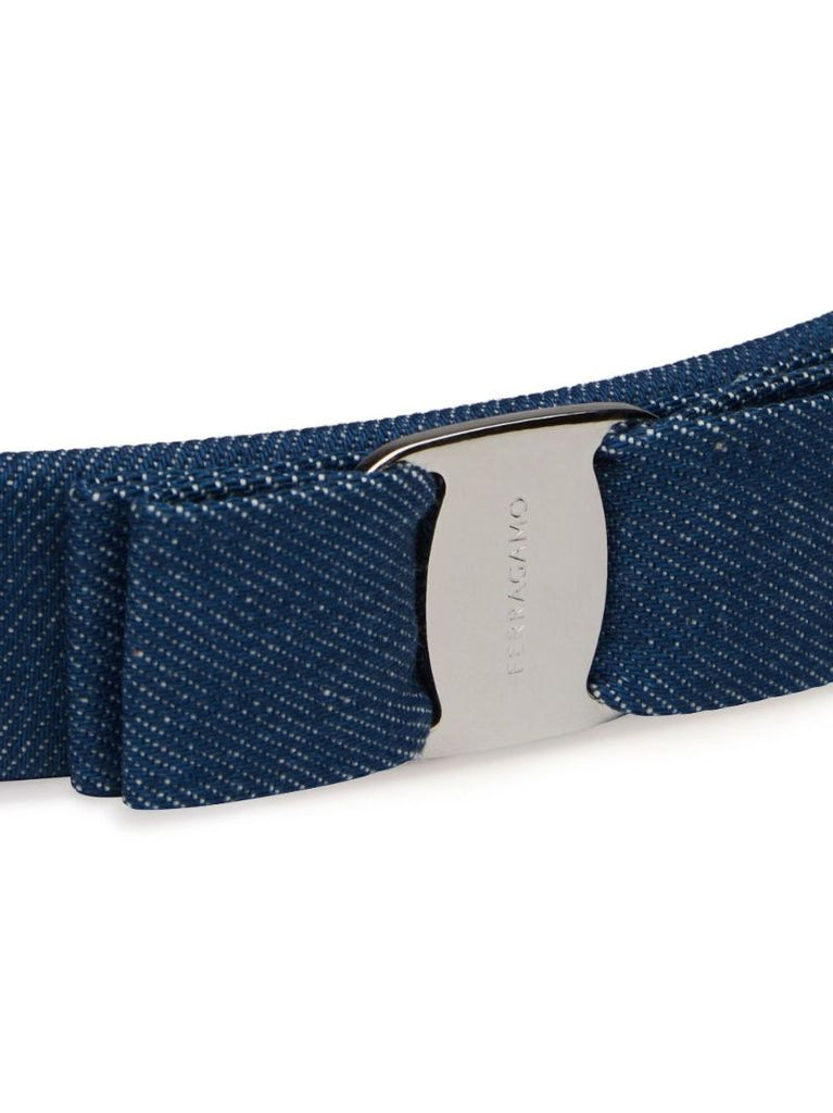 Blue Vara Bow Hair Clip