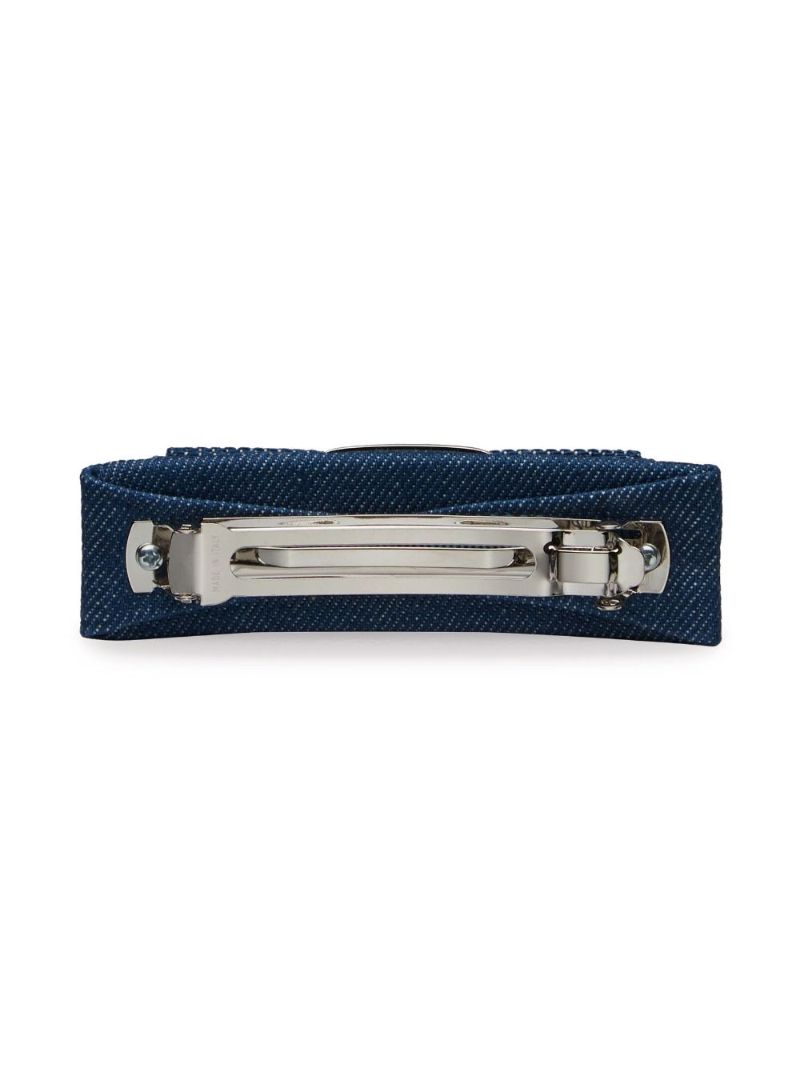Blue Vara Bow Hair Clip
