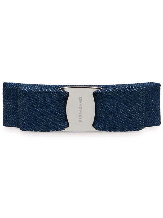 Blue Vara Bow Hair Clip