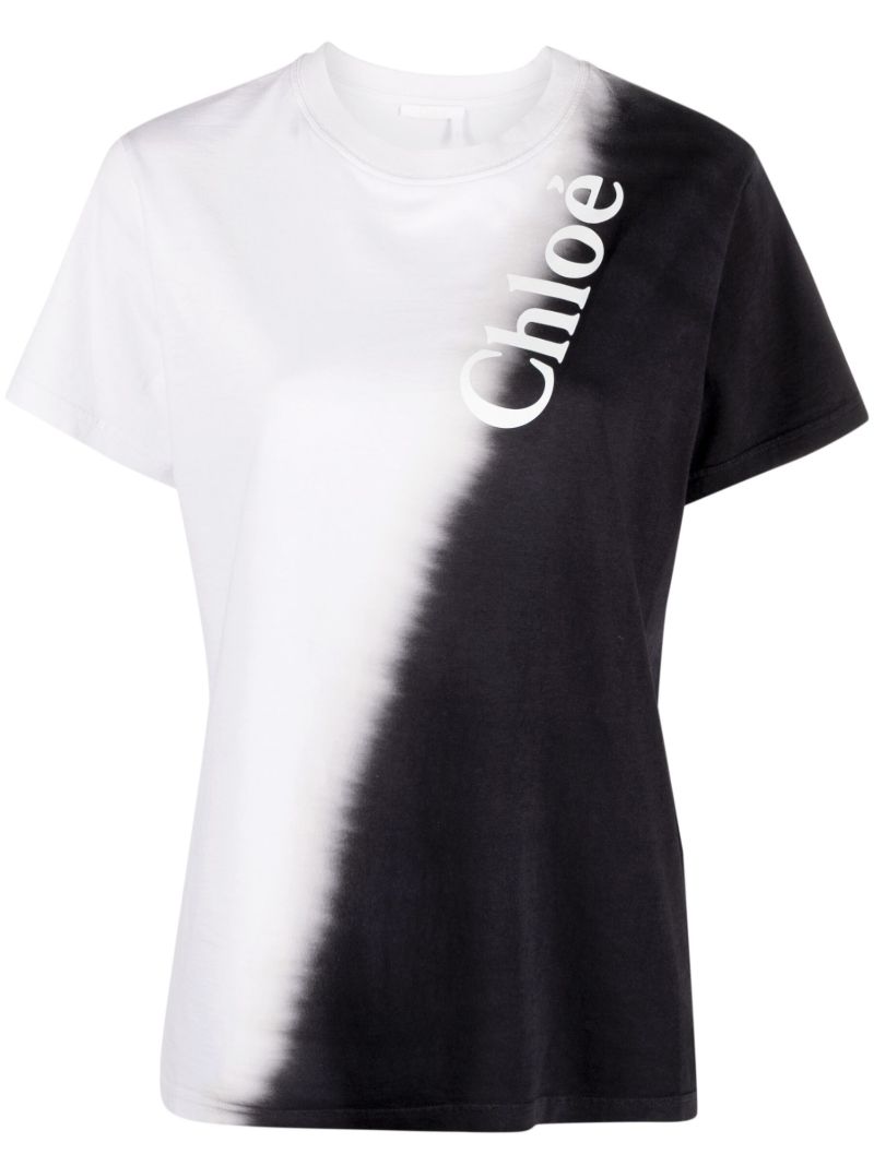 Black Logo Print T-shirt