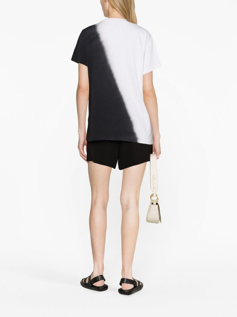 Black Logo Print T-shirt