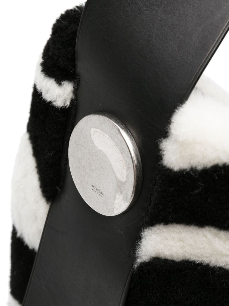 Black Zebra-print Tote Bag