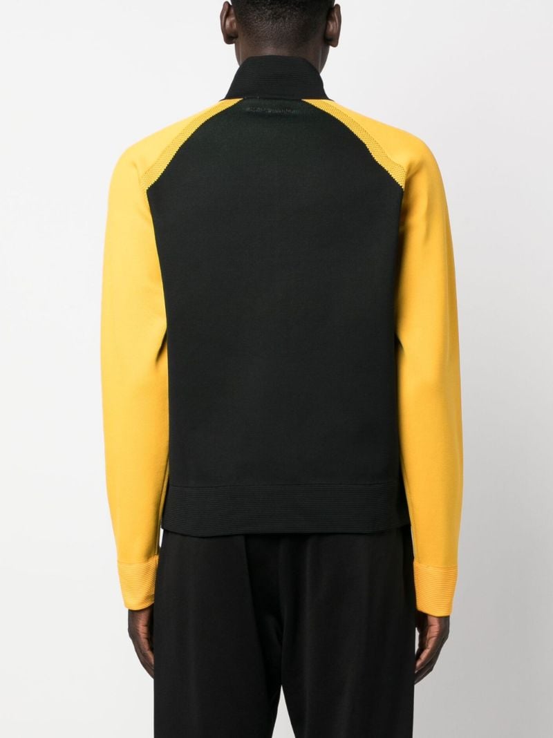 X Wales Bonner Black Zip-up Track Jacket
