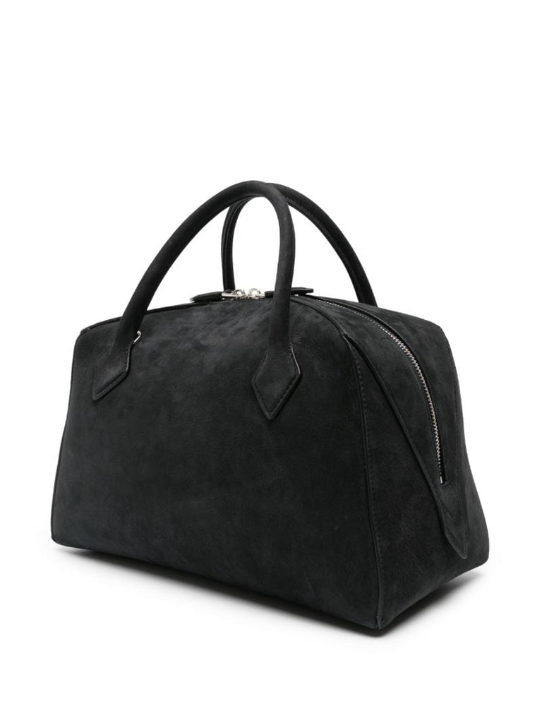 Black Le Losange Suede Tote Bag