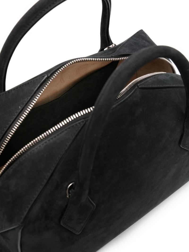 Black Le Losange Suede Tote Bag
