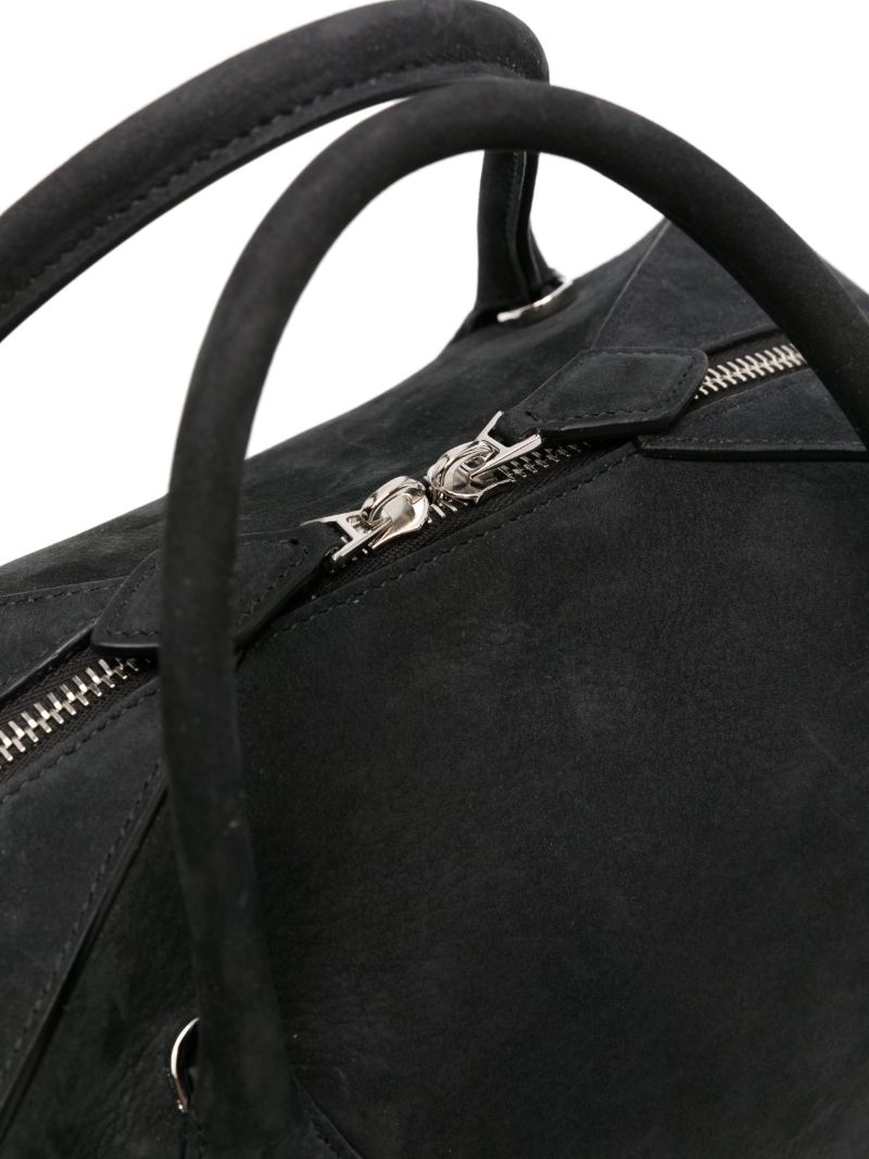 Black Le Losange Suede Tote Bag