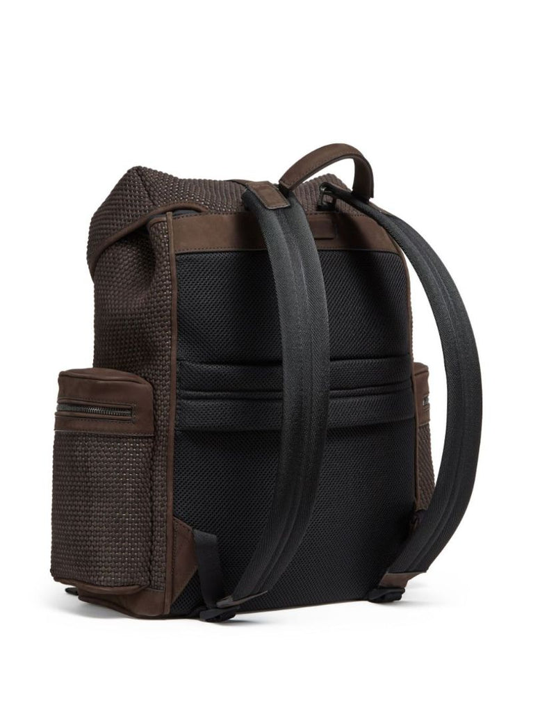 Brown Leather Backpack