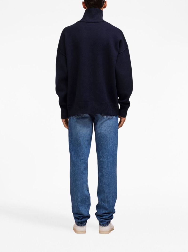 Blue Ami De Coeur Wool Sweater