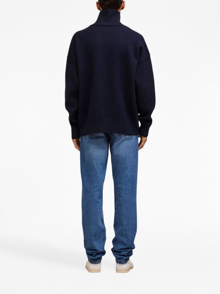 Blue Ami De Coeur Wool Sweater