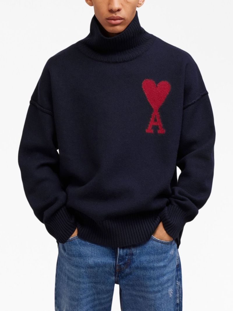 Blue Ami De Coeur Wool Sweater
