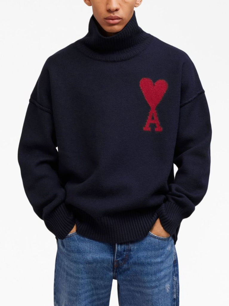 Blue Ami De Coeur Wool Sweater