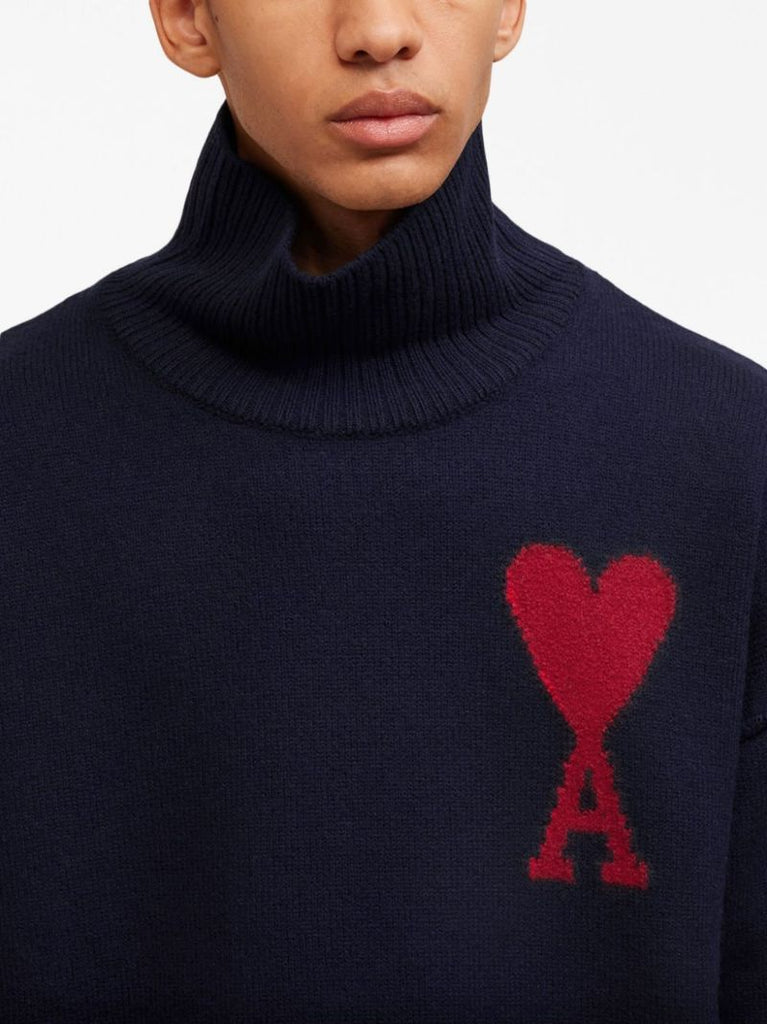 Blue Ami De Coeur Wool Sweater