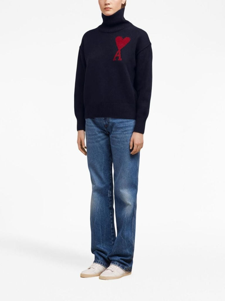 Blue Ami De Coeur Wool Sweater