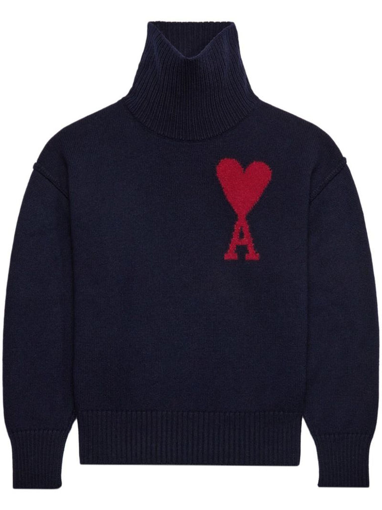 Blue Ami De Coeur Wool Sweater