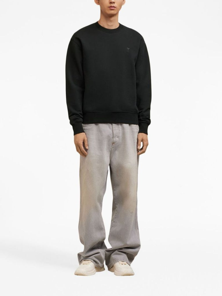 Black Ami De Coeur Cotton Sweatshirt