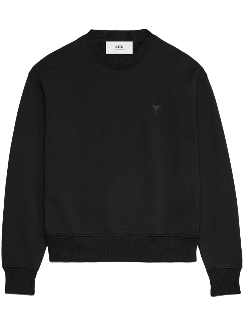 Black Ami De Coeur Cotton Sweatshirt