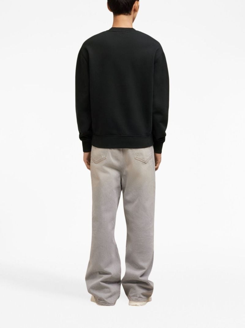 Black Ami De Coeur Cotton Sweatshirt