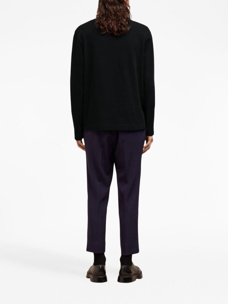 Black Ami De Coeur Organic-cotton T-shirt