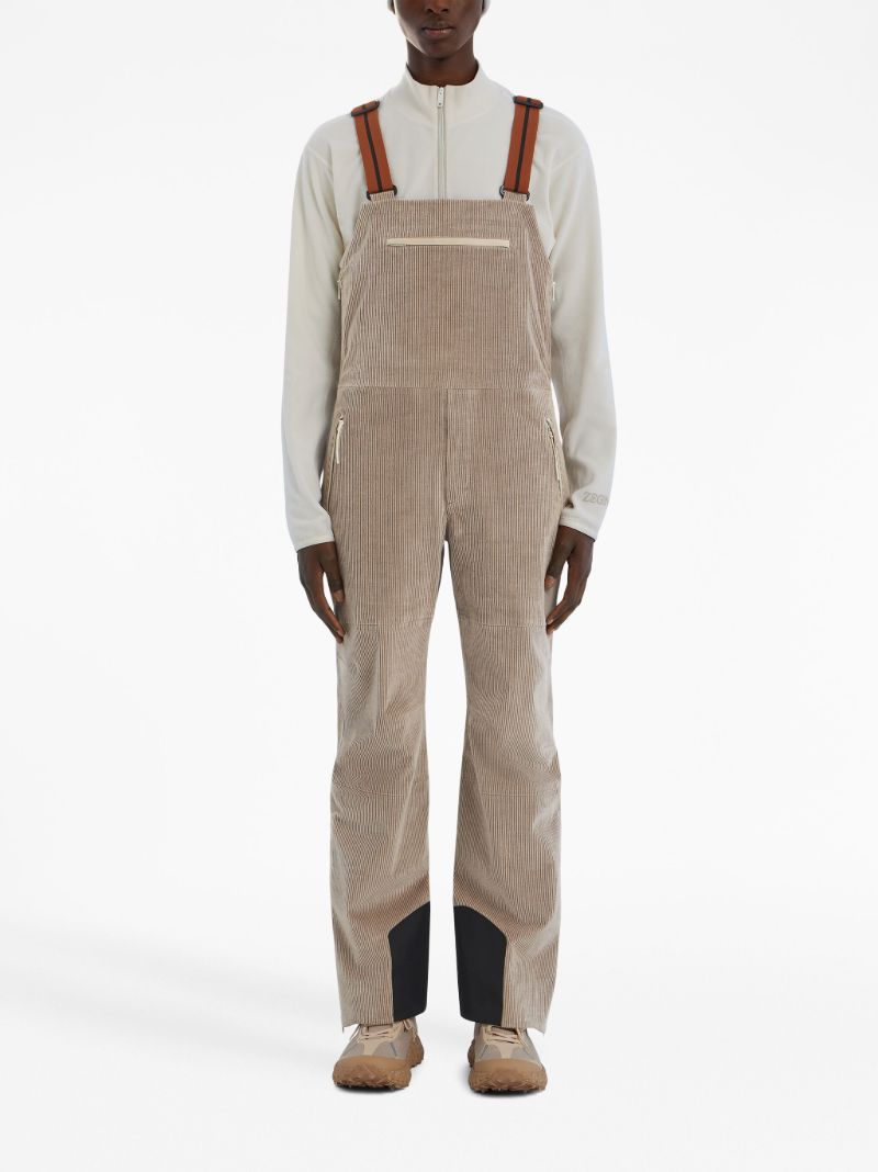 Neutral Cashco Elements Corduroy Overalls