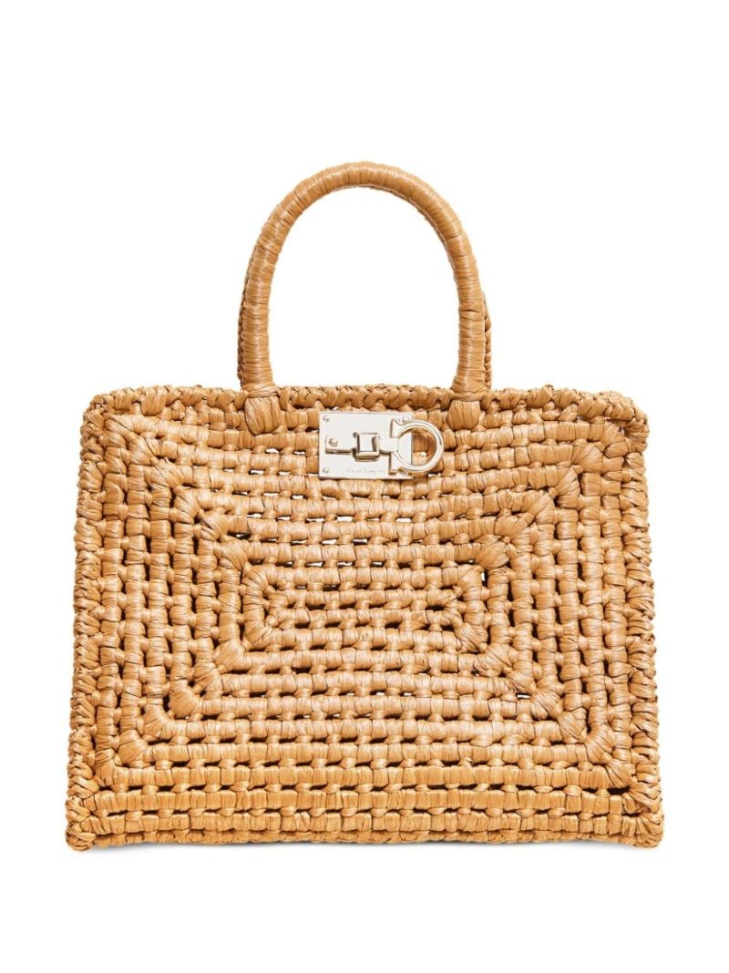 Neutral Studio Box Medium Tote Bag