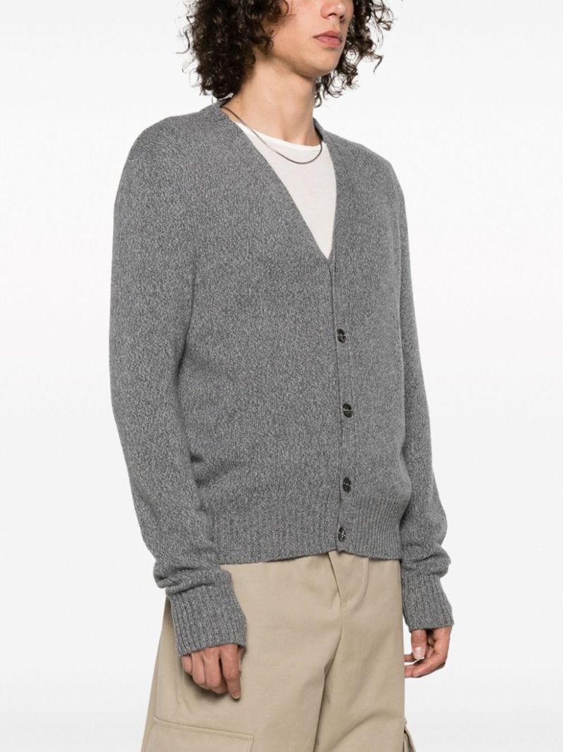 Grey Ami De Coeur Cashmere Cardigan