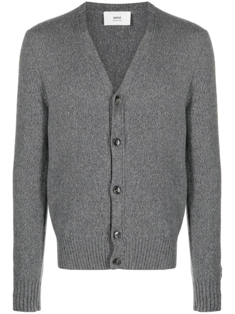Grey Ami De Coeur Cashmere Cardigan