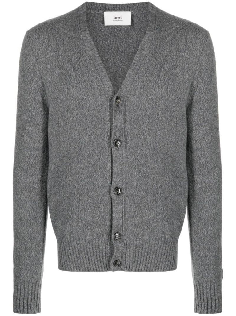 Grey Ami De Coeur Cashmere Cardigan