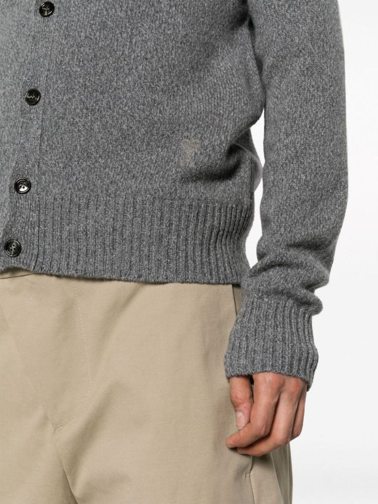 Grey Ami De Coeur Cashmere Cardigan