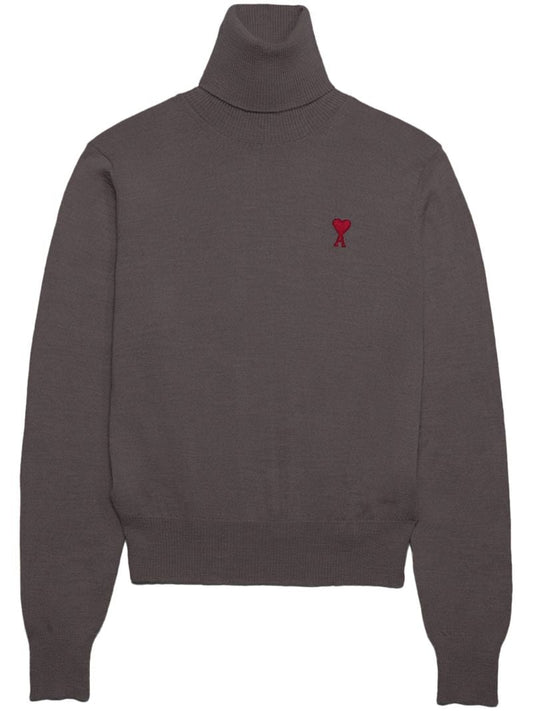 Grey Ami De Coeur Merino-wool Sweater