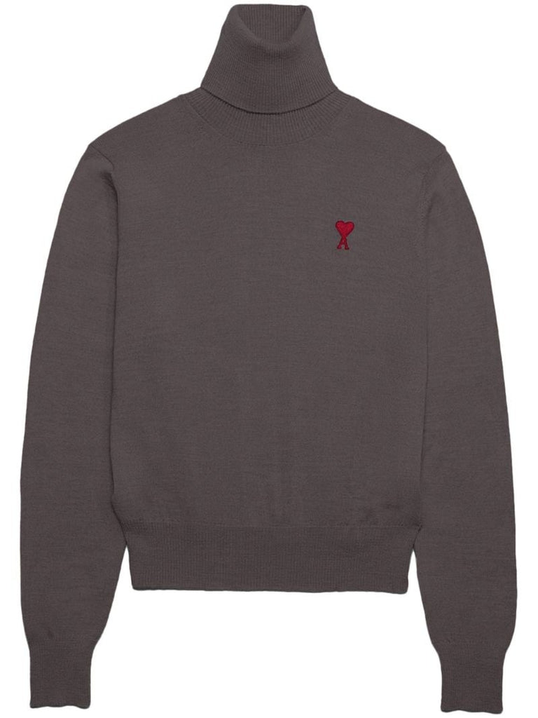 Grey Ami De Coeur Merino-wool Sweater