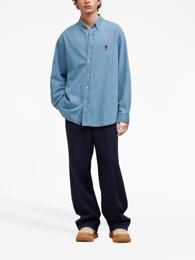 Blue Ami De Coeur Denim Shirt