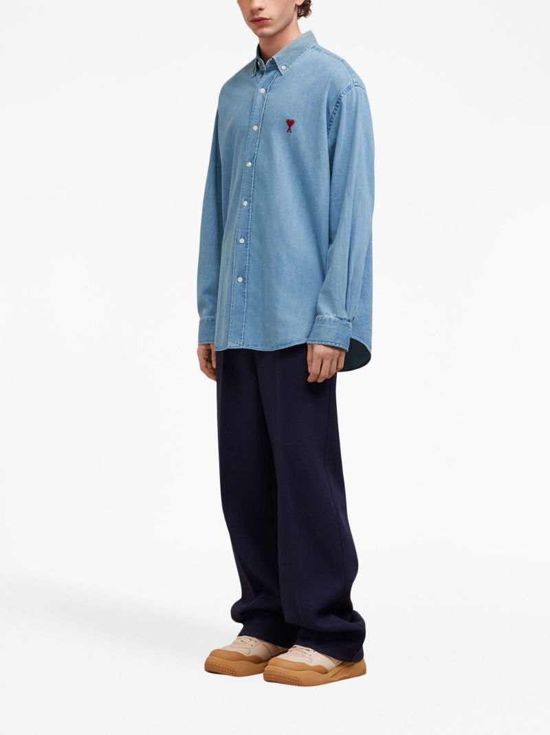 Blue Ami De Coeur Denim Shirt