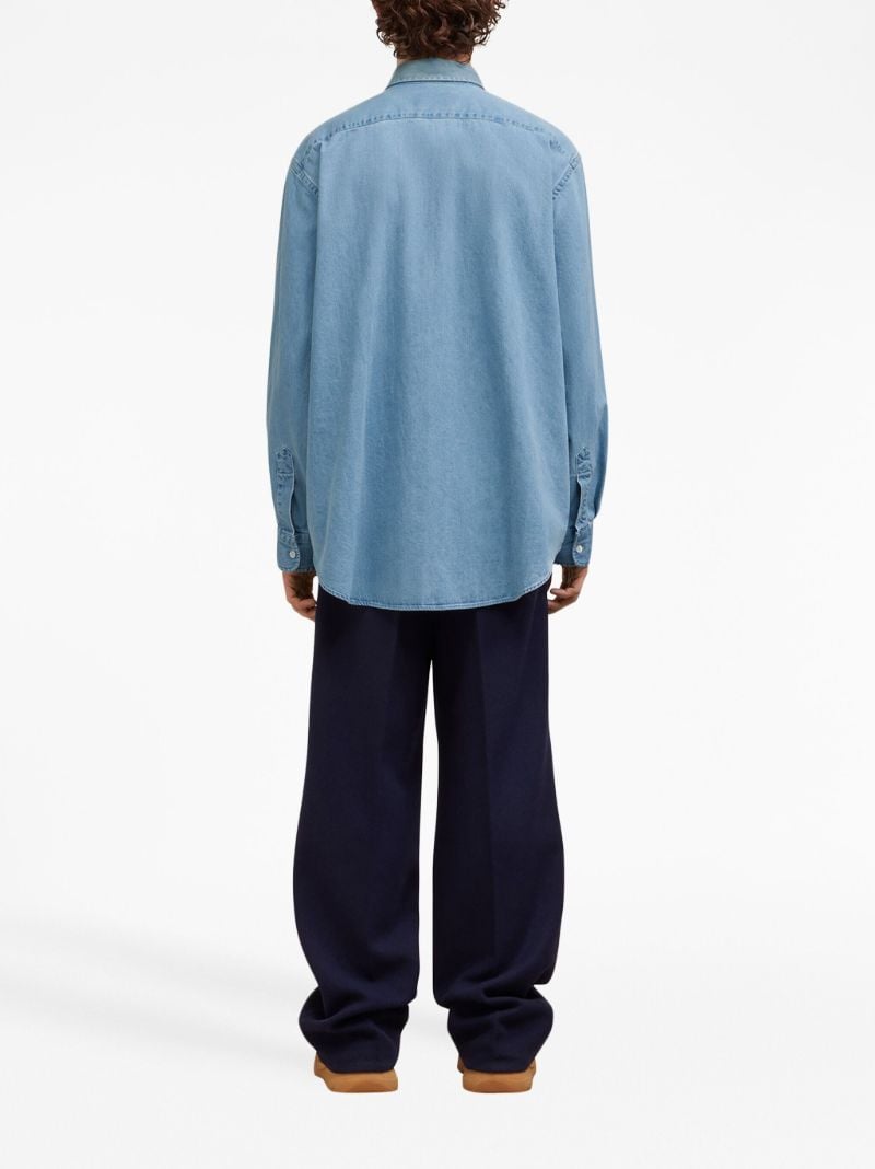 Blue Ami De Coeur Denim Shirt