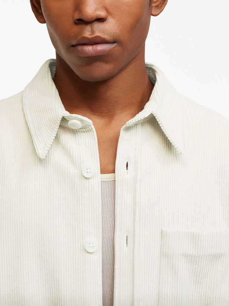 Neutral Corduroy Shirt