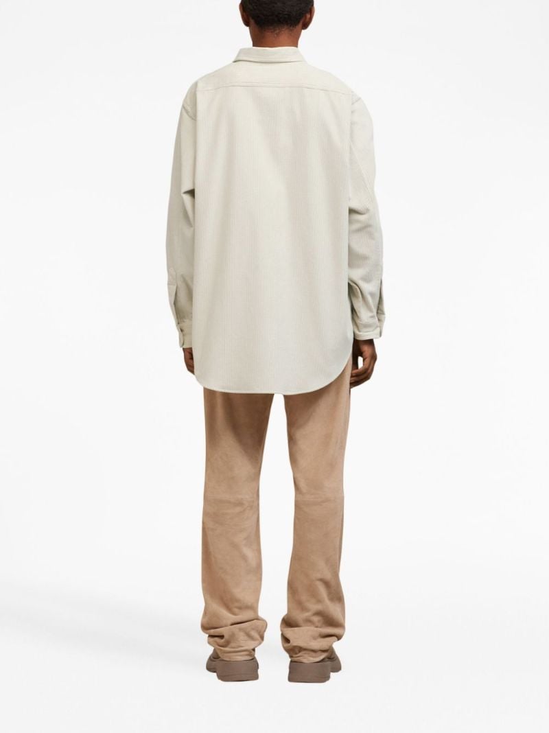 Neutral Corduroy Shirt