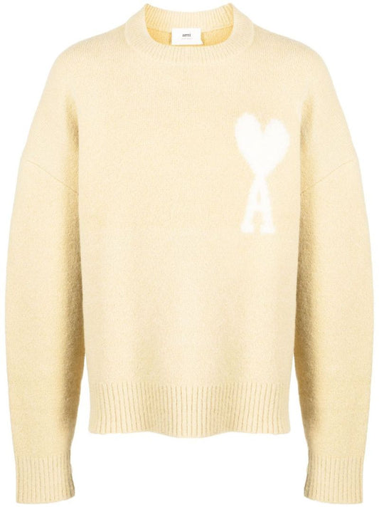 Yellow Ami De Coeur Sweater