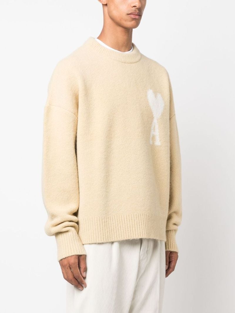 Yellow Ami De Coeur Sweater