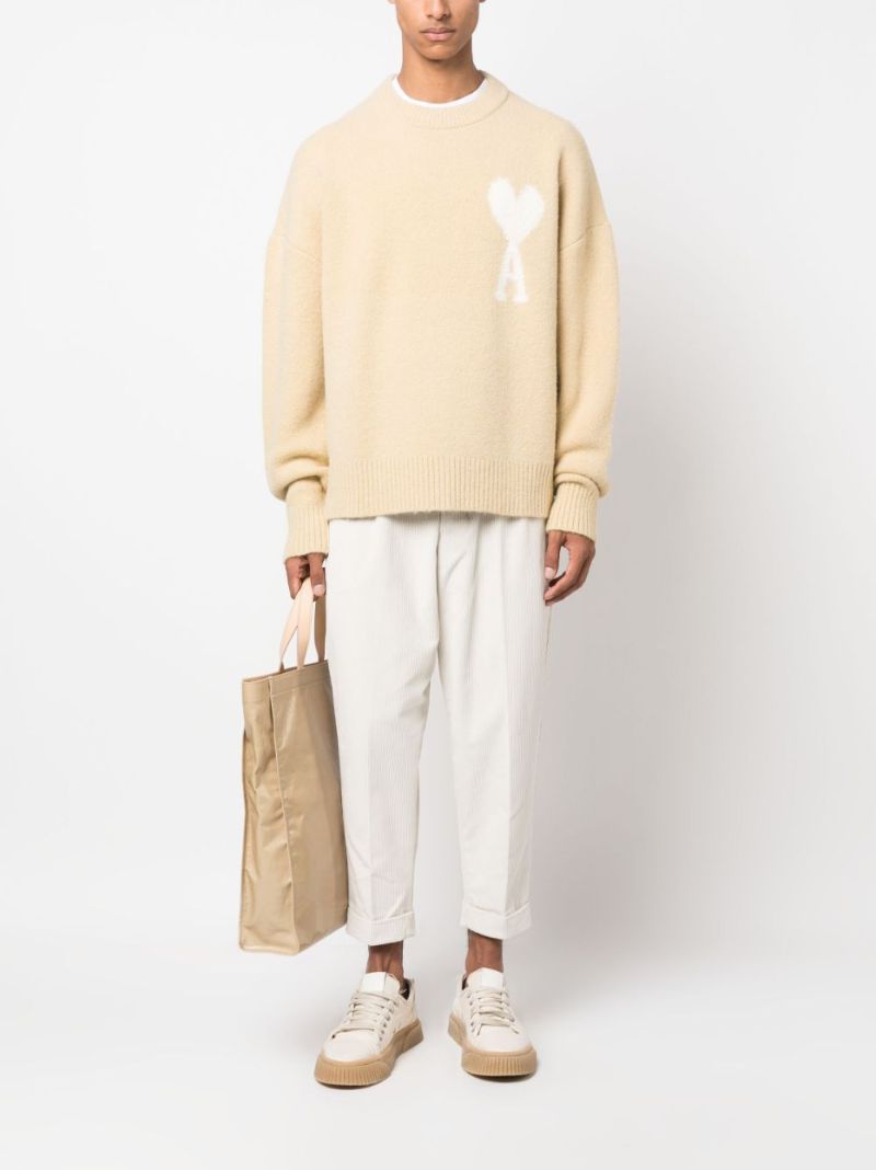 Yellow Ami De Coeur Sweater
