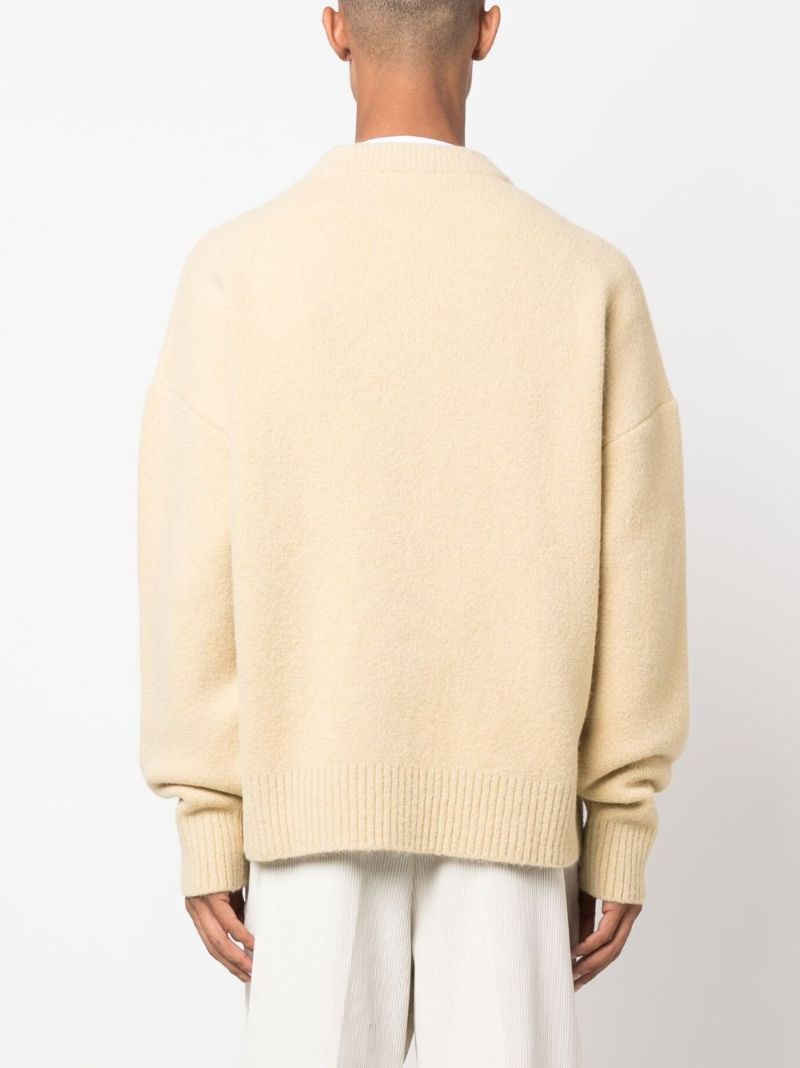 Yellow Ami De Coeur Sweater