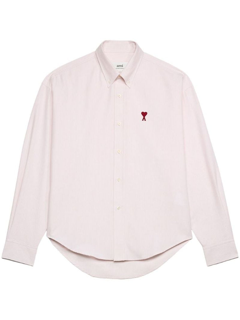 Pink Ami De Coeur Organic-cotton Shirt
