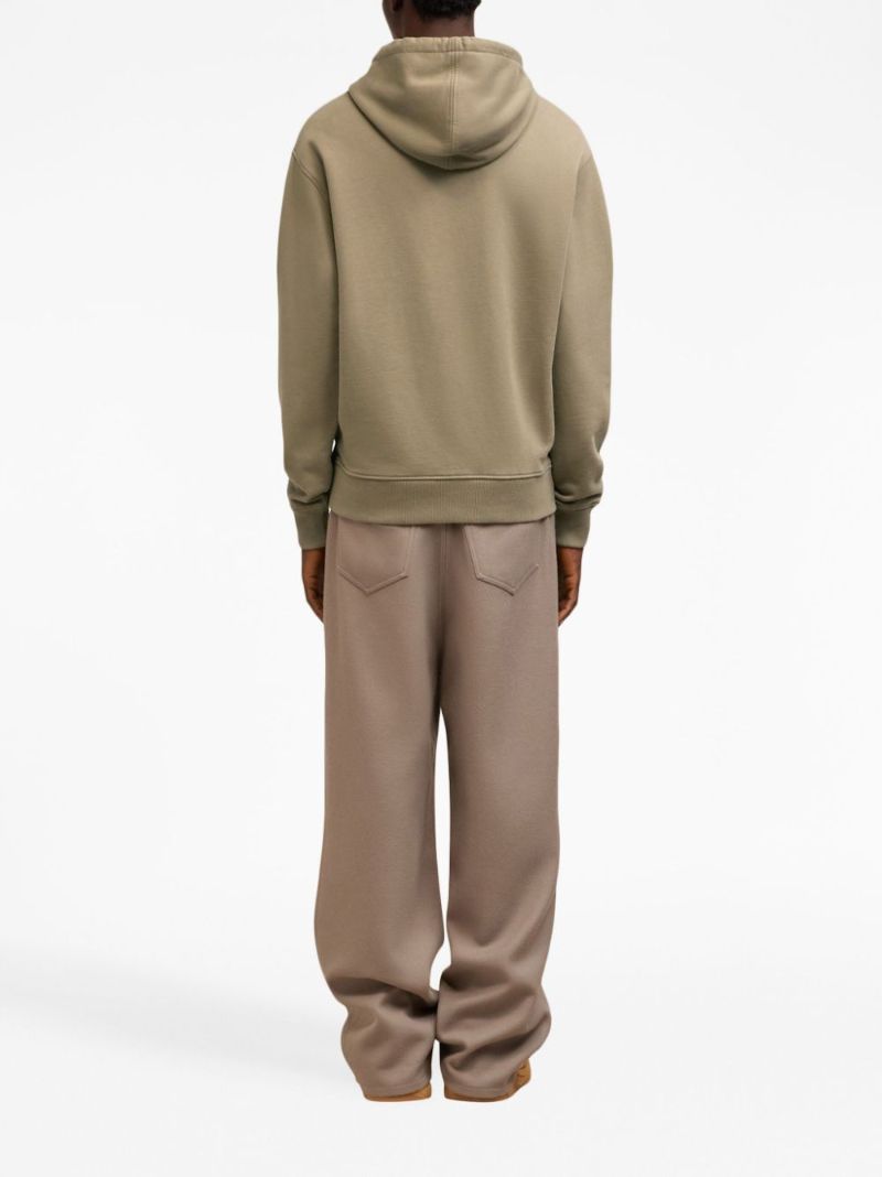 Neutral Ami De Coeur Organic-cotton Hoodie