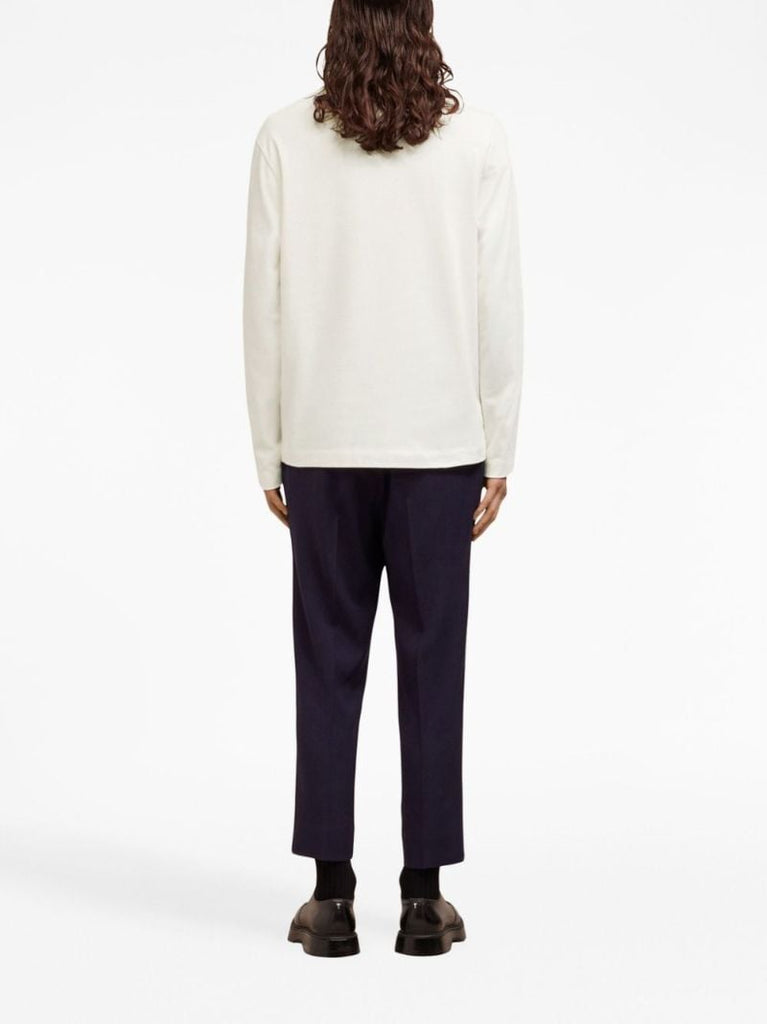 White Ami De Coeur Organic-cotton T-shirt