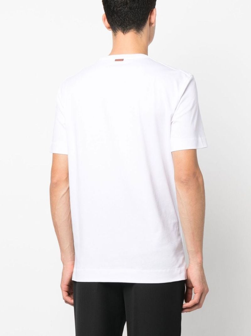 Logo-embroidered Cotton T-shirt