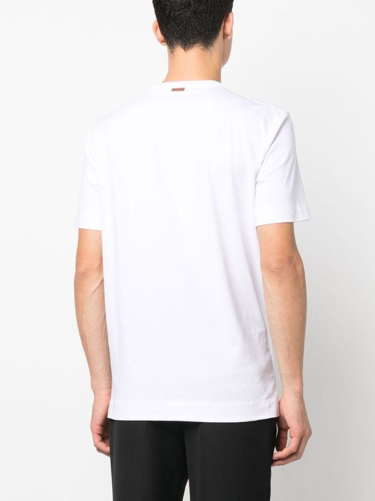 Logo-embroidered Cotton T-shirt